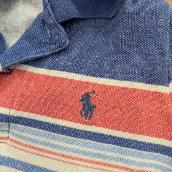 Polo by Ralph Lauren Kids Striped and Chambray Polo Set - Picture 3 of 5